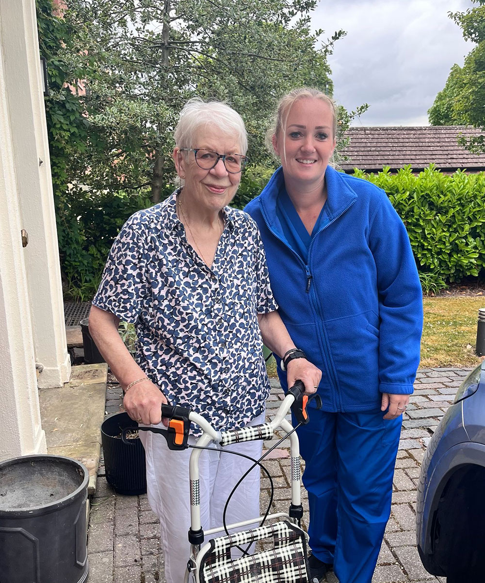 Cm Bespoke Carer with Client