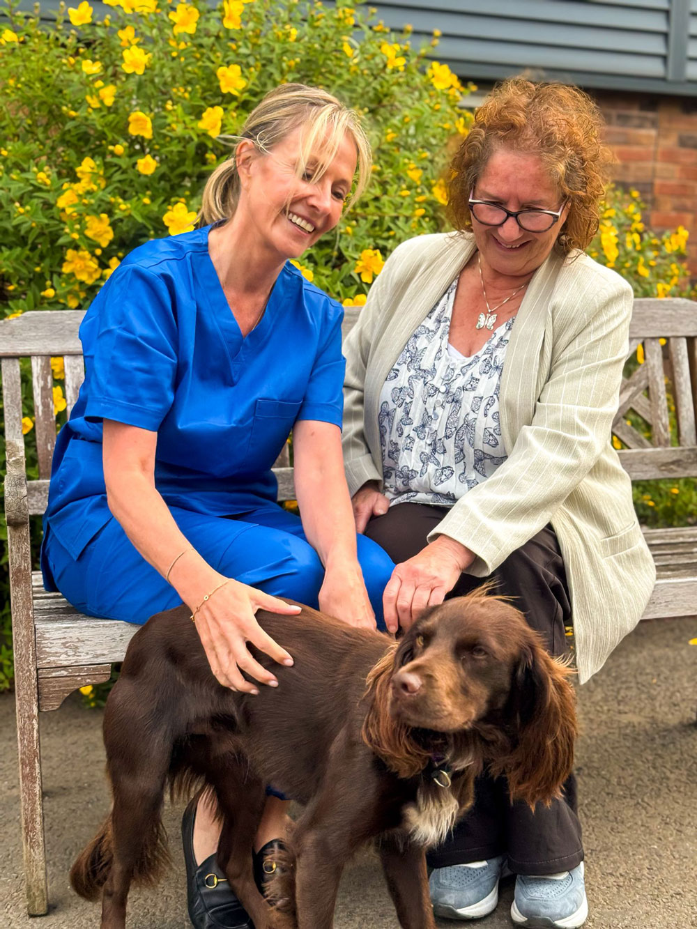 CM Bespoke Care with client in Shropshire