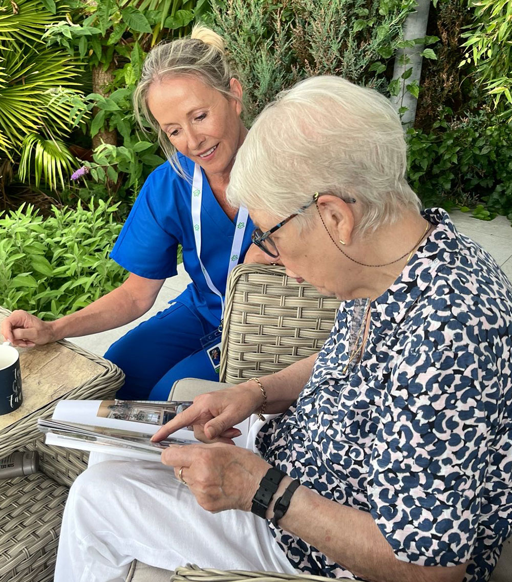 Companionship visit from CM Bespoke Care worker