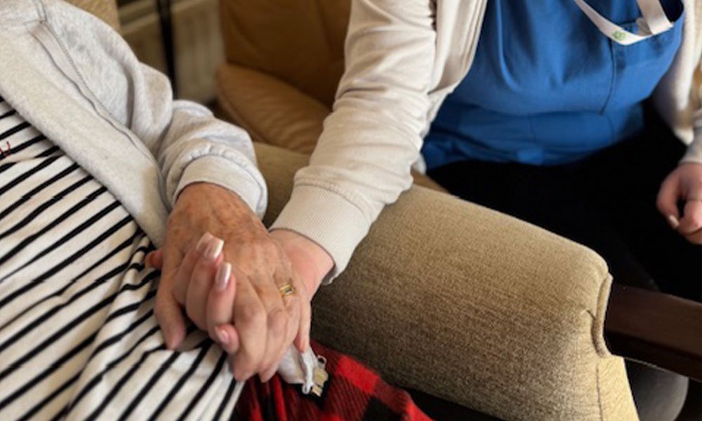 End of life care at home