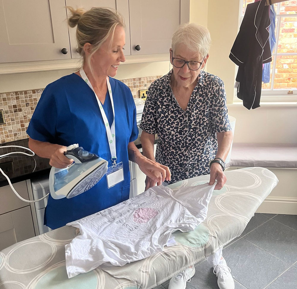 Live in care or a care home
